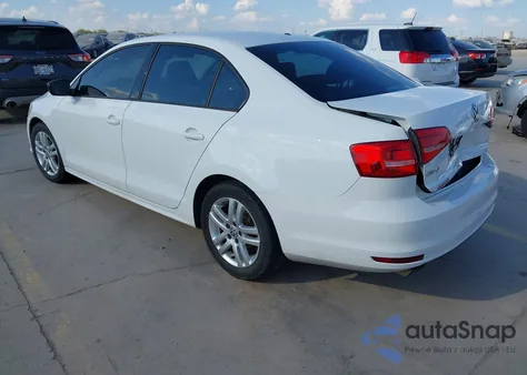 2015 Volkswagen Jetta 2.0L S from USA, damaged, VIN 3VW2K7AJ3FM351295